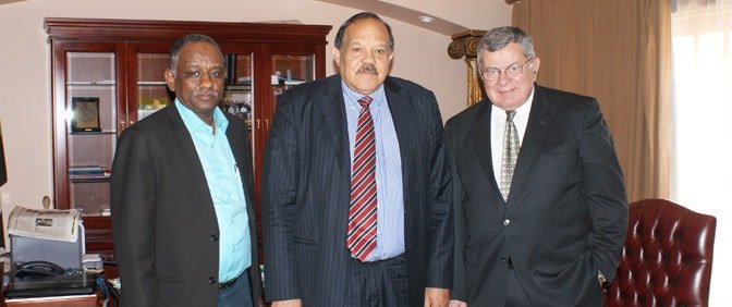 Ambassor of Sudan for South Africa with Pride Group Representatives